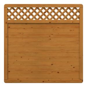 Sichtschutzzaun Arzago Fichte braun lasiert 179x179cm 1380 Sichtschutzzaun Arzago Fichte braun lasiert 179x179cm 1380