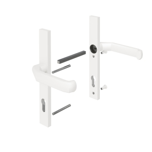 Dr&uuml;ckergarnitur wei&szlig; - 0839 f&uuml;r Longlife-Tore