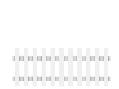 Vorgartenzaun Longlife Cara gerade 1100, 180x70cm