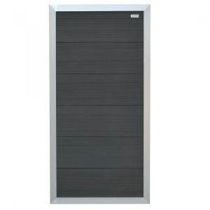 Elephant Sichtschutz Forte WPC anthrazit-Rahmen Alu WPC 90x180cm Elephant Sichtschutz Forte WPC anthrazit-Rahmen Alu WPC 90x180cm