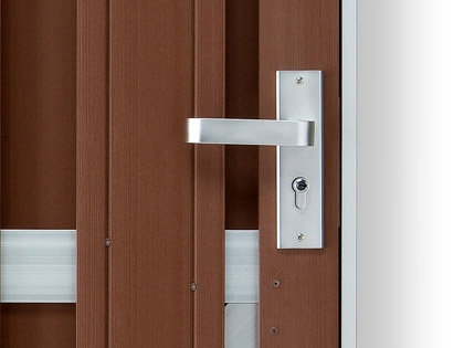 Elephant Design Gartentor WPC, braun 90x180cm inkl. Beschlag