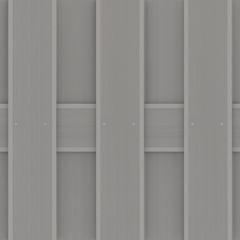 Sichtschutz Jumbo WPC grau - 95x179cm