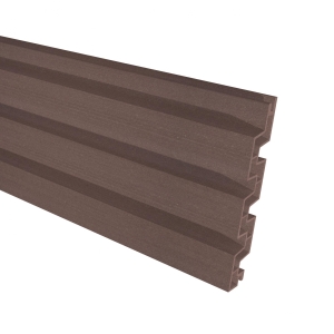 GrojaSombra WPC Einzelprofil SH braun 180cm schallhemmend Tropical Brown GrojaSombra WPC Einzelprofil SH braun 180cm schallhemmend Tropical Brown