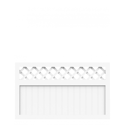 Groja Select Zaun Typ K Wei� 150x90