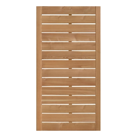 Zaun Sina 51177 90x180cm geschlossen L�rche natur