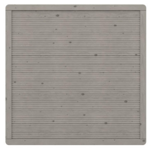 Sichtschutzzaun Arzago Fichte grau lasiert 179x179cm 1387