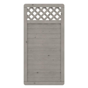 Sichtschutzzaun Arzago Fichte grau lasiert 90x179cm 1389