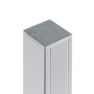 Elephant Pfosten BIG Alu anodisiert 8,8x8,8x270cm mit Holzkern