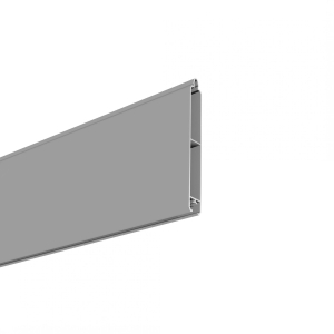 GrojaLumino Aluminium Einzelprofil 2x15x180cm silbergrau GrojaLumino Aluminium Einzelprofil 2x15x180cm silbergrau