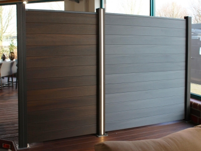 GroJaSolid BPC co-extrudiert Zaunanlage