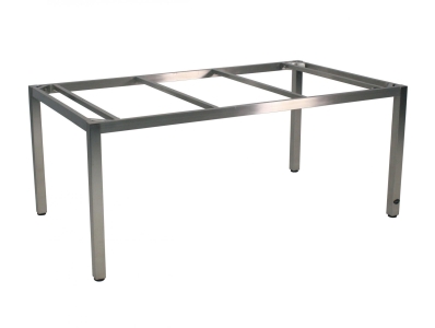 Zebra Opus Tischgestell Edelstahl 180x100cm ohne Tischplatte