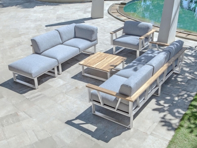 Zebra Gartenm&ouml;bel-Set Belvedere Lounge