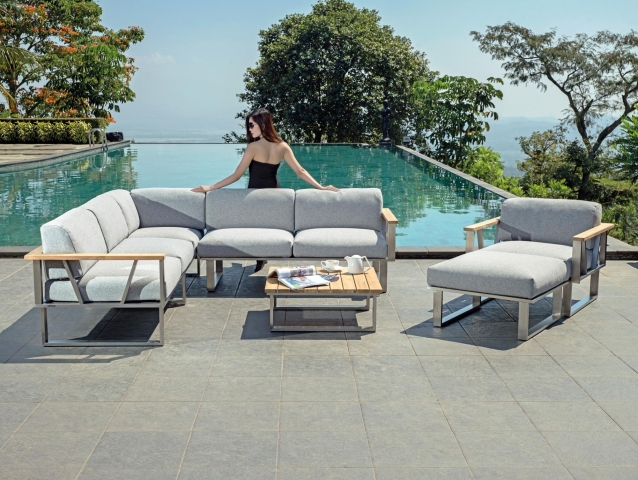 Zebra Gartenm�bel-Set Belvedere Lounge 2