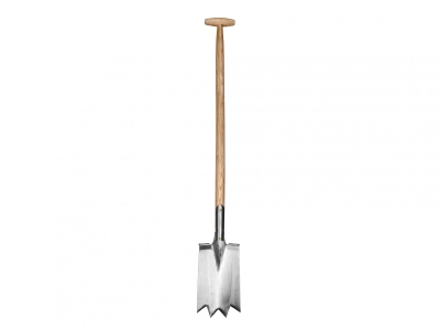 Sneeboer Steinspaten mit Tritt, T-Griff 9015