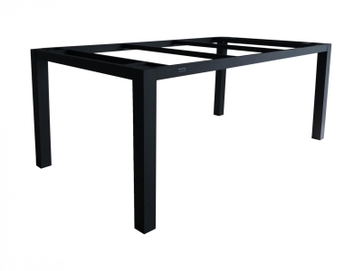 Zebra Alus Tischgestell 210x100cm Graphite ohne Tischplatte