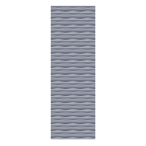 System Flow Rechteck 2744 silber, 60x180cm