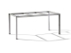 Sieger Tischgestell Aluminium 160x90cm ohne Tischplatte