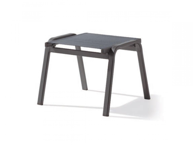 Sieger Bodega Hocker, Aluminium eisengrau, stapelbar