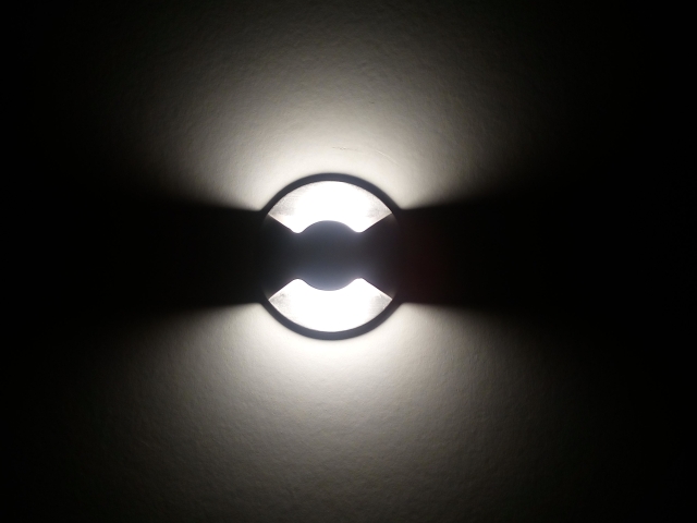 LCD Einbaustrahler 1466LED Graphit