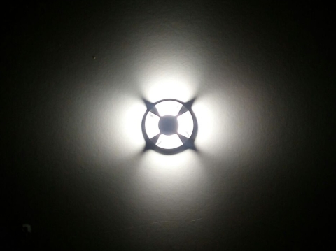 LCD Einbaustrahler 1467LED Graphit