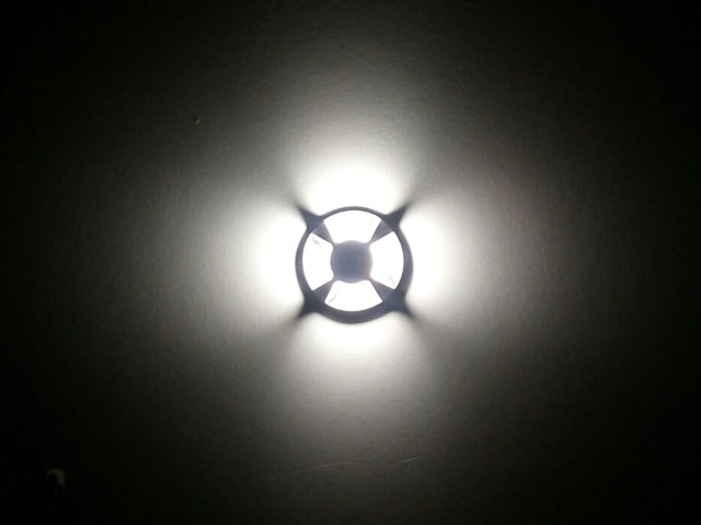 LCD Einbaustrahler 1467LED Graphit