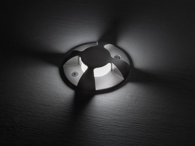 LCD Einbaustrahler 1467LED Graphit