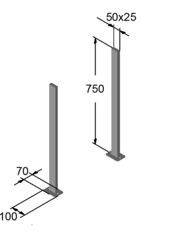 Ideal Griffstange Klassik Modell 12.3
