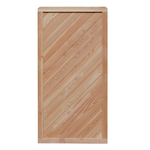 Zaun Lisa 90x180cm geschlossen L�rche natur 50011