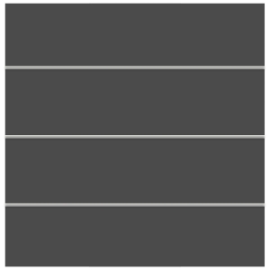 System Board XL Zaunfeld-Set schiefer 2800 - 178x180cm