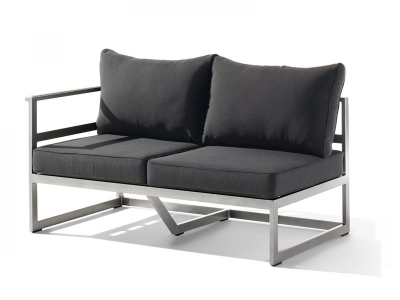 Sieger Melbourne 2-Sitzer Sofa Armlehne links inkl. Polster 137cm