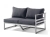 Sieger Melbourne 2-Sitzer Sofa Armlehne rechts inkl. Polster 137cm