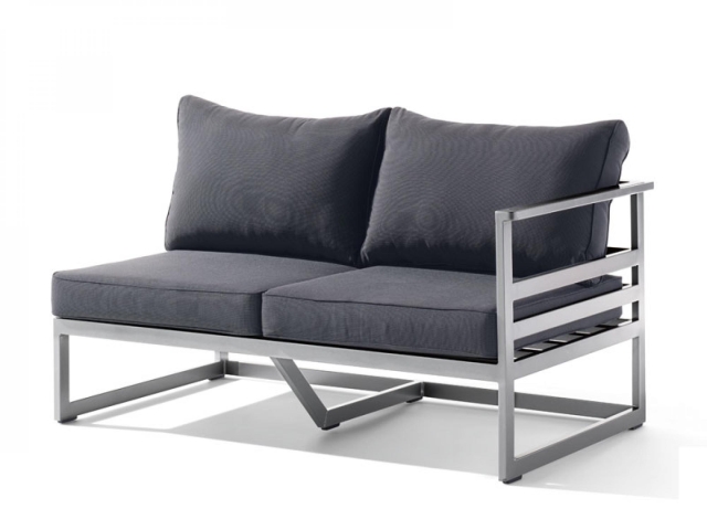 Sieger Melbourne 2-Sitzer Sofa Armlehne rechts inkl. Polster 137cm