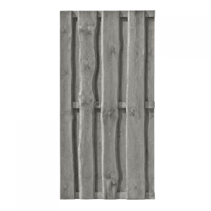 Natura Bohlenzaun Kiefer kdi grau 90x180cm Natura Bohlenzaun Kiefer kdi grau 90x180cm