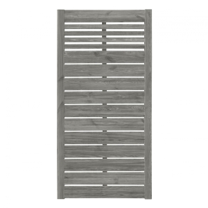 Zaun Sina 51205 90x180cm mit Gitter Kiefer kdi grau