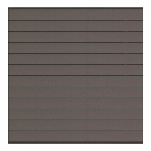 Elephant Steckzaun Set Mix and Match 180x174cm WPC steingrau anthr. Leisten