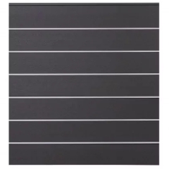 Anthrazitgrau-Abschlussprofil Anthrazit