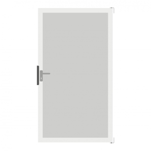 Groja Ambiente Glastor DIN links 100x180cm satiniert-Rahmen EV1