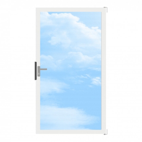 Groja Ambiente Glastor Universal 100x180cm ESG-Klarglas-Rahmen EV1