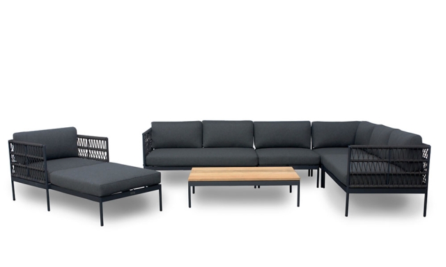 Niehoff Azuri Loungesessel Alumium anthrazit inkl. Polster