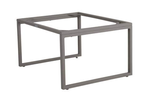 Brafab Talance Tischgestell 79x79cm, Aluminium khaki