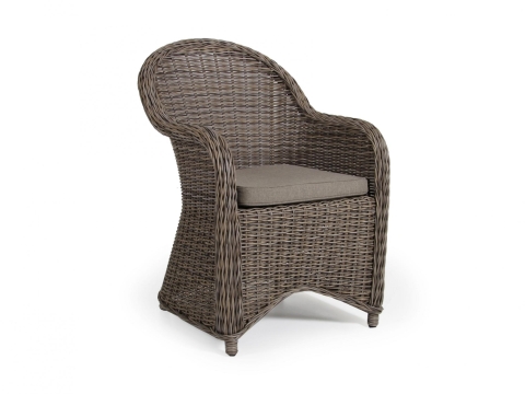 Brafab Paulina Diningsessel, Gelfecht Rustic, inkl. Kissen