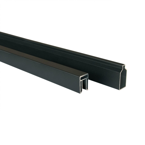 Elephant Rhombus Start-Abschlussleisten Set, nero 180cm