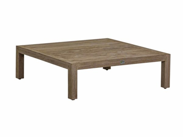 Apple Bee Olive Loungetisch aus Teakholz coastal ca. 90x90x27cm