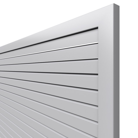 Zaunfeld Design Rhombus silber 2668, 180x180cm