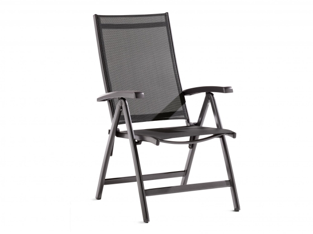 Sieger Salerno Klappsessel Aluminium eisengrau klappbar