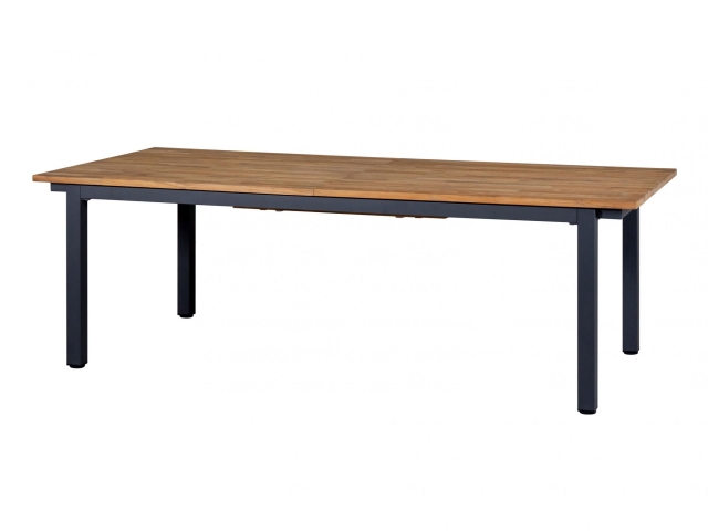 Zebra Hudson Ausziehtisch 230-315x100cm aus Teakholz geb�rstet