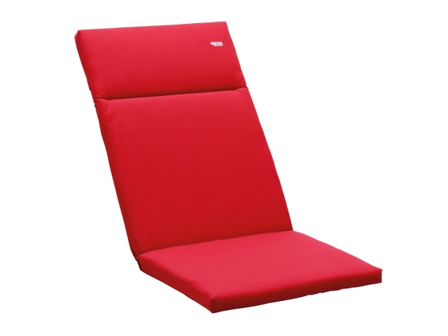 Sieger Klappsessel-Auflage Polyacryl, rot 49x121x4cm