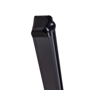 GroJa Solid U-Montageprofil - 300cm anthrazit DB703