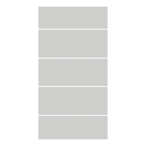 GroJa Ambiente ESG-Blockstreifen Sonderma� H:180cm