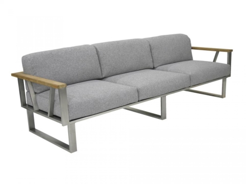 Zebra Belvedere Lounge 3-Sitzer Set - inkl. Kissen Olefin